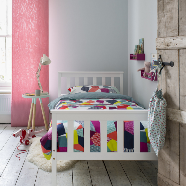 Dorset Single Bed - White