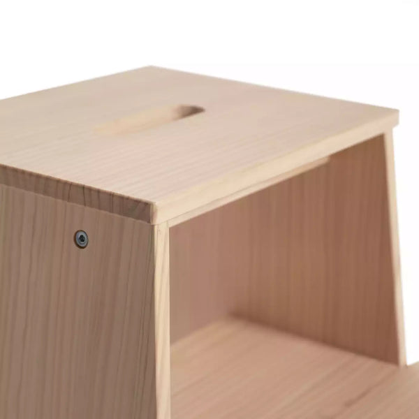 Habitat Seoul Solid Wood Step Stool - Natural 12061157