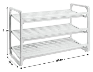 Habitat Belem 3 Shelf Shoe Storage Rack - Natural 17228940