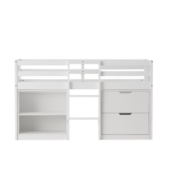 Sleepstation Shorty Cabin Bed in White - 1JN-1-W