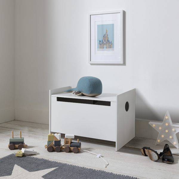 Edea Toy Box in White