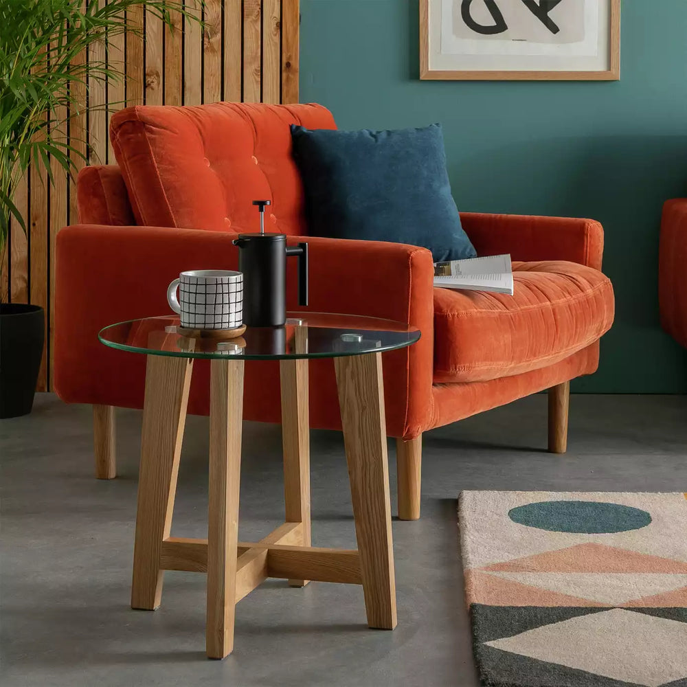 Habitat Zela Side Table - Natural 13138319