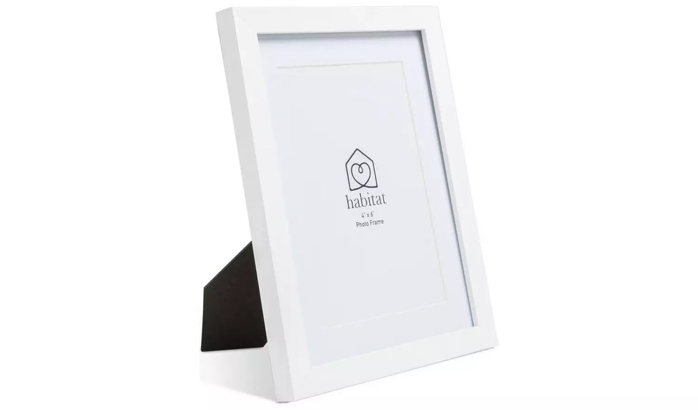 White Wooden 3 Pack Picture Frames - Mixed Size 14078021