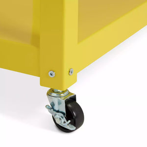 Habitat Archie 2 Tier Bedside Table - Yellow 14166878