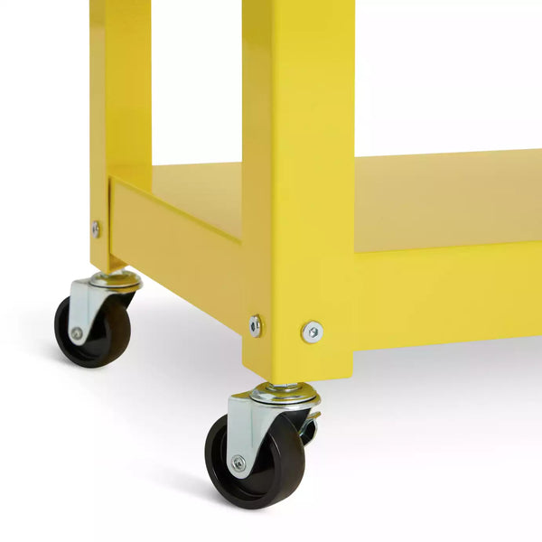 Habitat Archie 2 Tier Bedside Table - Yellow 14166878