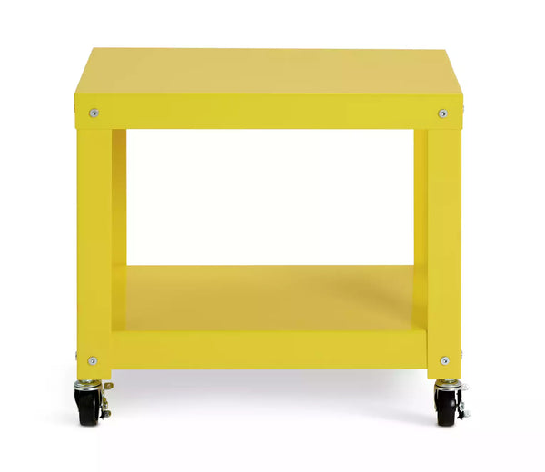 Habitat Archie 2 Tier Bedside Table - Yellow 14166878