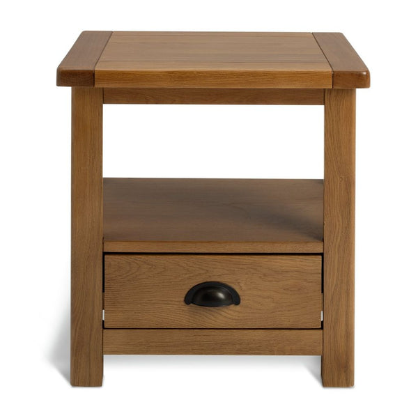 Kent 1 Drawer Side Table - Natural 17261866