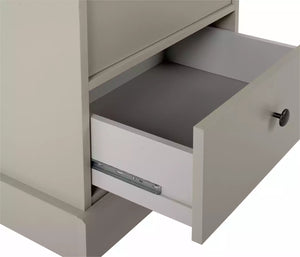 Kensington Bedside Table - Soft Grey&Oak Effect 16066103