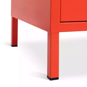Habitat Stevie 1 Door Bedside Table - Red 17557855