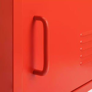 Habitat Stevie 1 Door Bedside Table - Red 17557855