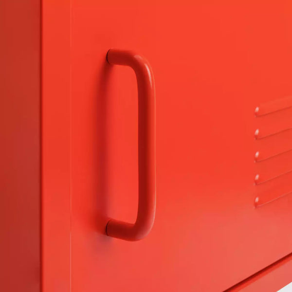 Habitat Stevie 1 Door Bedside Table - Red 17557855