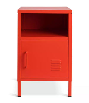 Habitat Stevie 1 Door Bedside Table - Red 17557855
