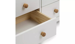 Scandinavia 10 Drawer Chest - Pine & White 18397313
