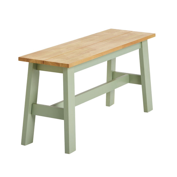 Chicago Solid Wood Dining Bench - Sage Green 17488546