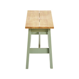 Chicago Solid Wood Dining Bench - Sage Green 17488546