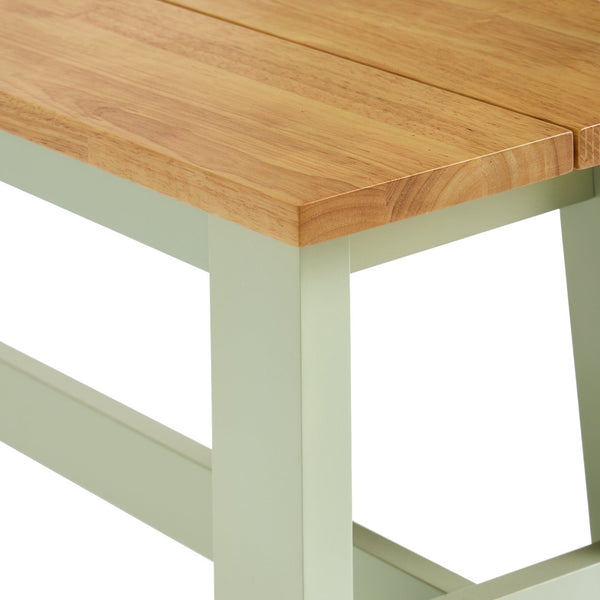 Chicago Solid Wood Dining Bench - Sage Green 17488546