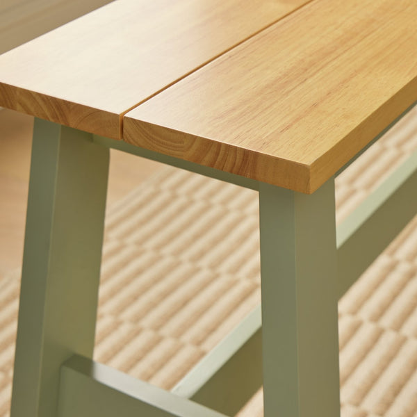 Chicago Solid Wood Dining Bench - Sage Green 17488546