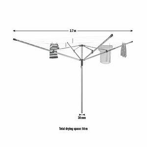 50m 4 Arm Rotary Airer 14584869