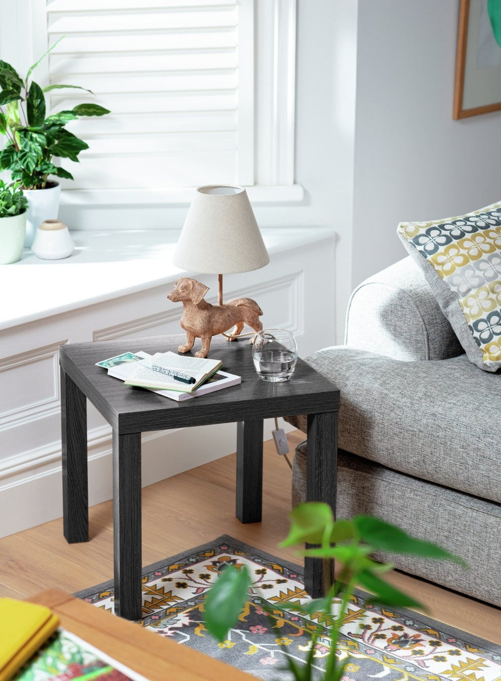 Apley End Table - Black 16096283