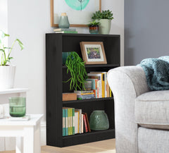 Apley Short Bookcase - Black 16093523