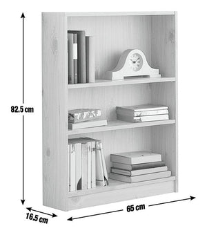 Apley Short Bookcase - Black 16093523