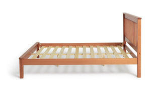 Aspley Double Wooden Bed Frame - Oak Stain 14976800