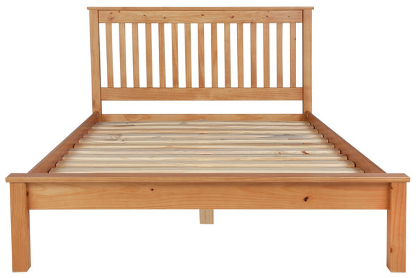 Aspley Double Wooden Bed Frame - Oak Stain 14976800