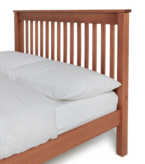 Aspley Double Wooden Bed Frame - Oak Stain 14976800
