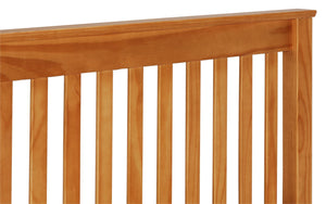 Aspley Double Wooden Bed Frame - Oak Stain 14976800