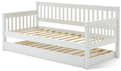 Aspley Trundle Day Bed - White 15817621