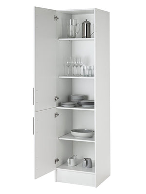 Athina Fitted Kitchen Tall Unit - White 18094788