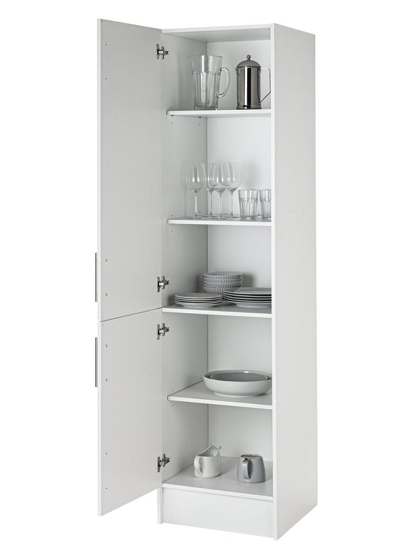 Athina Fitted Kitchen Tall Unit - White 18094788