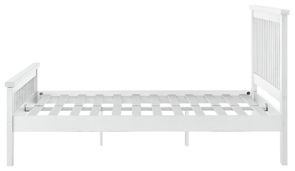 Aubrey Kingsize Wooden Bed Frame - White 14192897