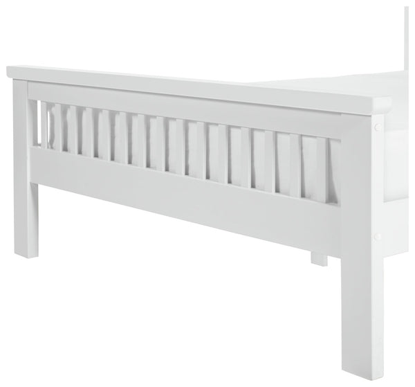 Aubrey Kingsize Wooden Bed Frame - White 14192897