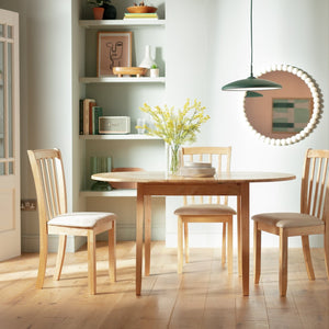 Banbury Extending Solid Wood Dining Table-Natural 11482184