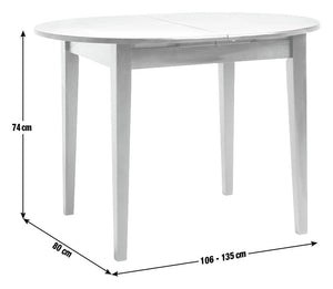 Banbury Extending Solid Wood Dining Table-Natural 11482184