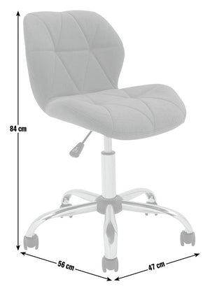 Boutique Velvet Office Chair - Green 17057805