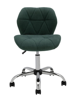 Boutique Velvet Office Chair - Green 17057805