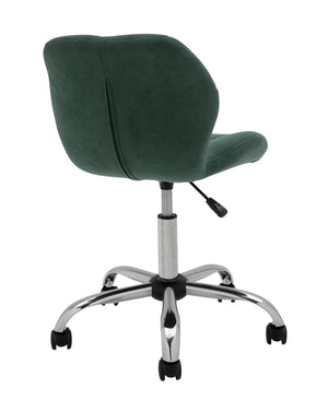 Boutique Velvet Office Chair - Green 17057805