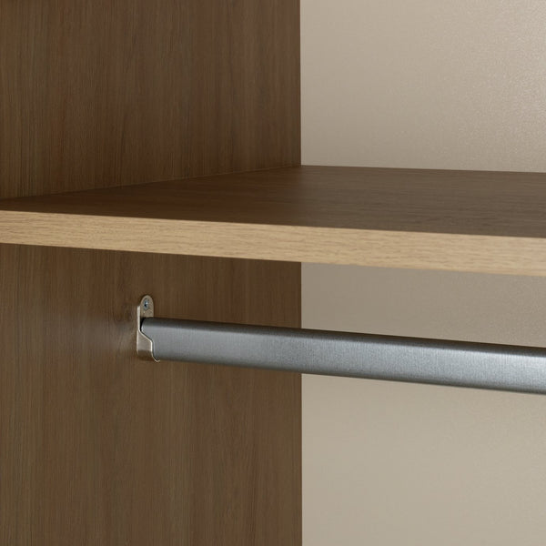 Brisbane 4 Door 3 Drawer Wardrobe - Oak 15822568