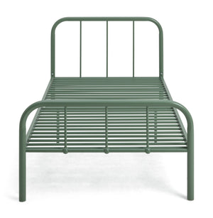 Charlie Single Metal Bed Frame - Green 13138986