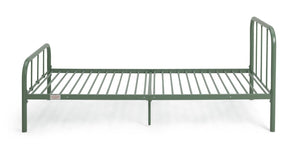 Charlie Single Metal Bed Frame - Green 13138986