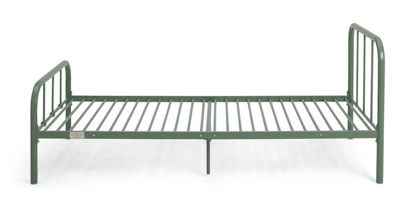 Charlie Single Metal Bed Frame - Green 13138986