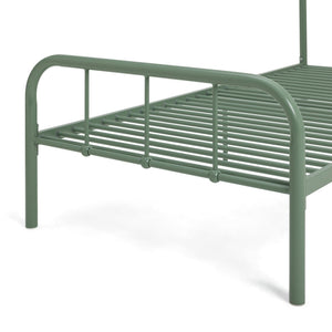 Charlie Single Metal Bed Frame - Green 13138986