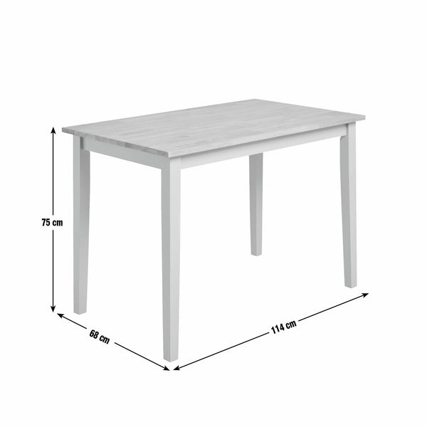 Chicago Wooden 4 Seater Dining Table - Sage 17701223