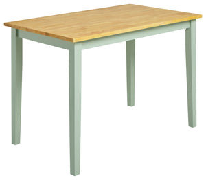 Chicago Wooden 4 Seater Dining Table - Sage 17701223