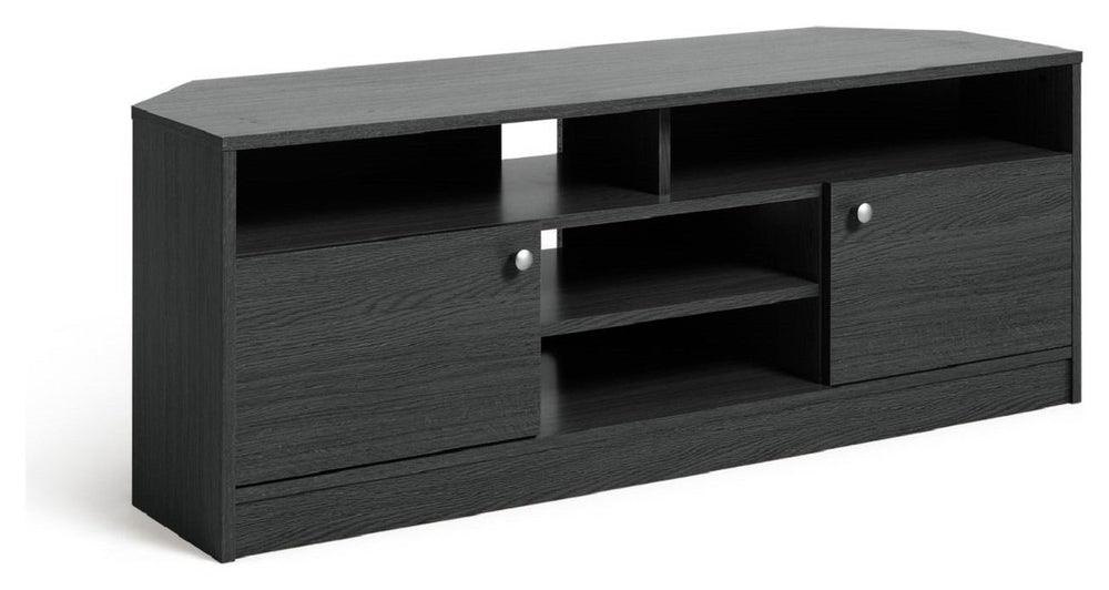 Corners 2 Door TV Unit - Black 19601503