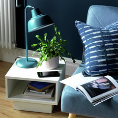Cubes End Table - White 14567958