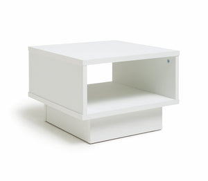 Cubes End Table - White 14567958