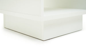 Cubes End Table - White 14567958